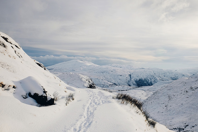 Mount Snowdon. Photo by by Scott Wylie. https://www.flickr.com/photos/scotbot