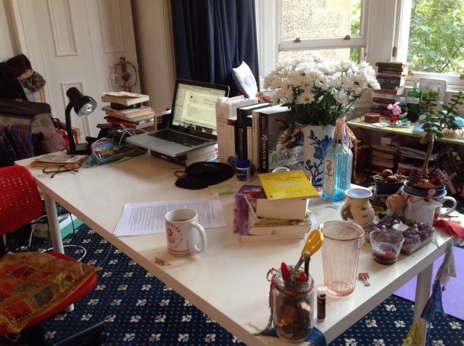 If anything, I've learned to keep a slightly tidier desk. 